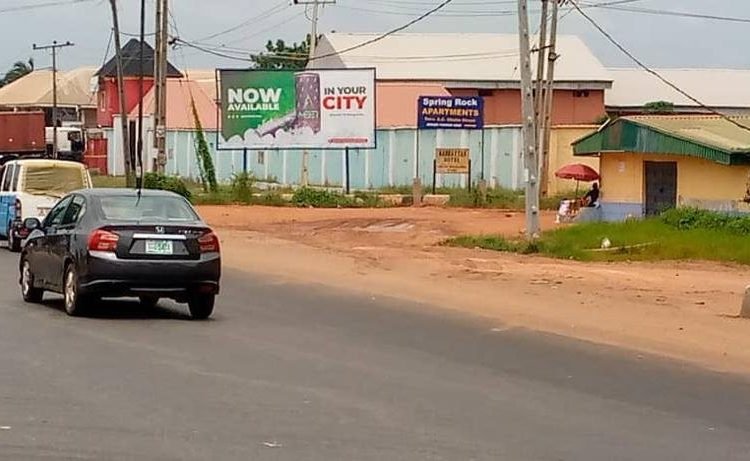 Along Asaba-Benin expressway by Asaba Aluminum Company Asaba FTF Benin (2)