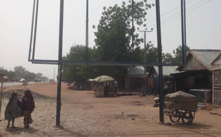 Along Bauchi and Potiskum road by jigawa village