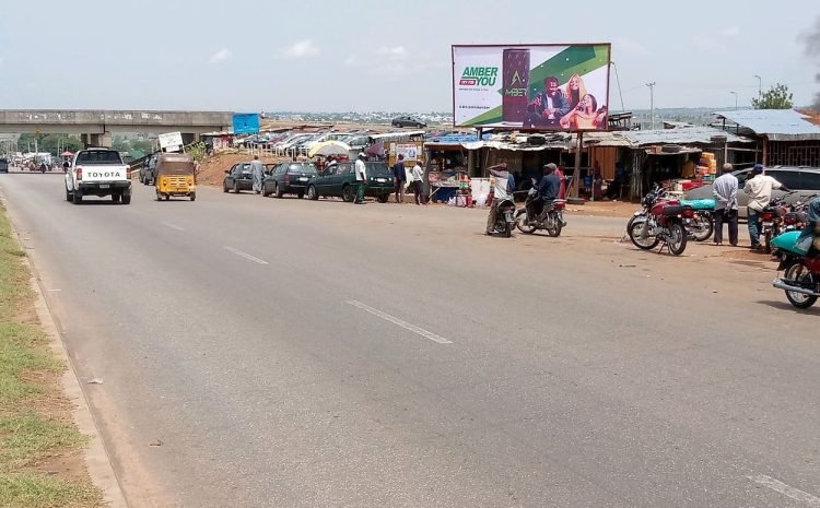 Along Keffi and Abuja road before fly over FTF Keffi.