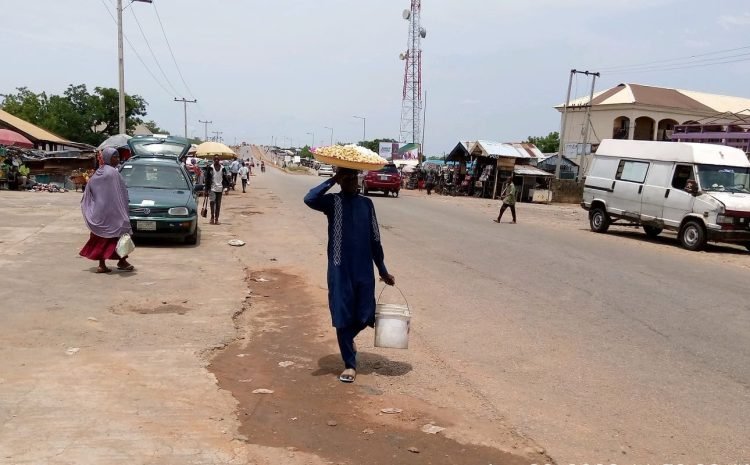 Along Keffi and kafancha road before fly over Opp Motor Park FTF kafancha.3