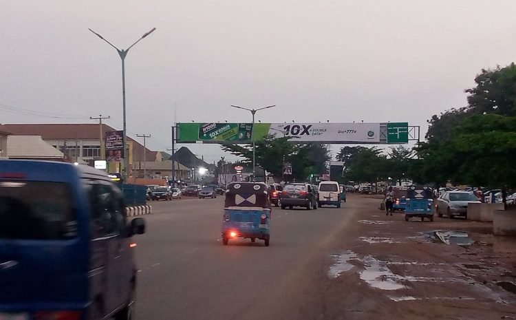 Along Summit road by Urban Dev Agency FTF Shoprite, Asaba (1)