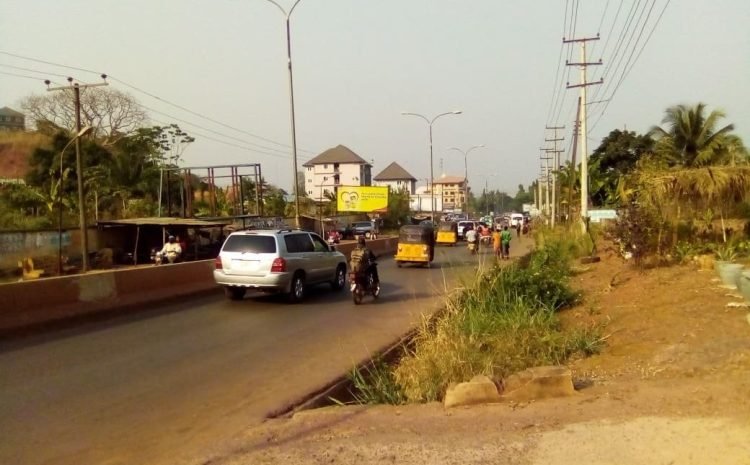 Along University road by water works ftt University gate 1 - Copy