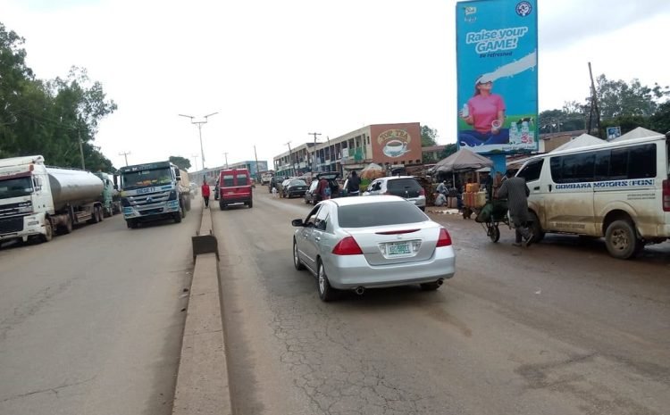 Web - Along Bauchi road by Bauchi Motor Park FTF University1