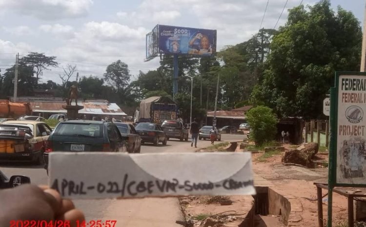 along Ikpoba Slope by 3rd junction FTF MM Way08