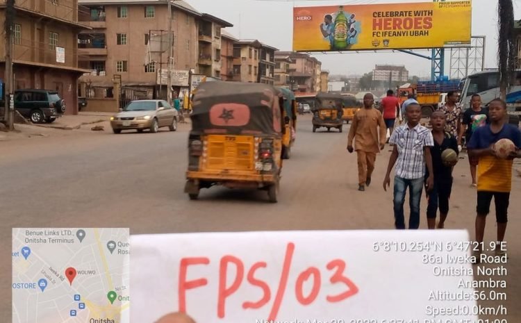 along Iweka road, Onitsha FTF Ochanja market2