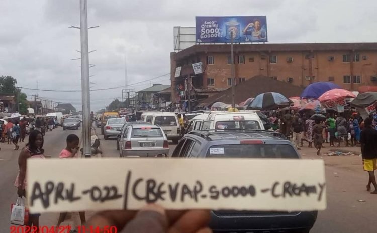 along New Benin rd by New Benin Mrkt FTF 2nd junction 2