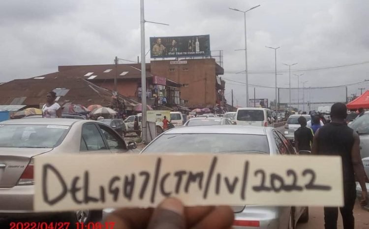 along New Benin rd by New Benin mrkt FTT 2nd junction7