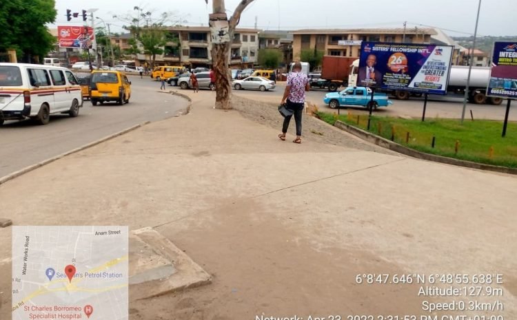 along Onitsha-Enugu expressway by Boromeo FTF Town - Copy