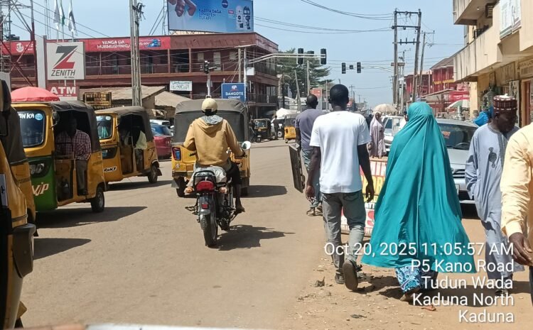 Along Kano road by Lagos Street FTF Central Market and Ahmadu Bello Way.