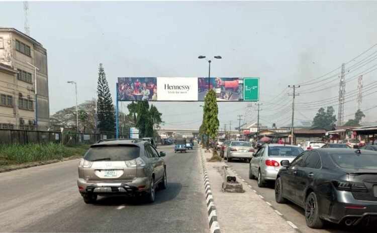 Along PTI Road by PTI fence FTF Effurun MktJakpa Junction