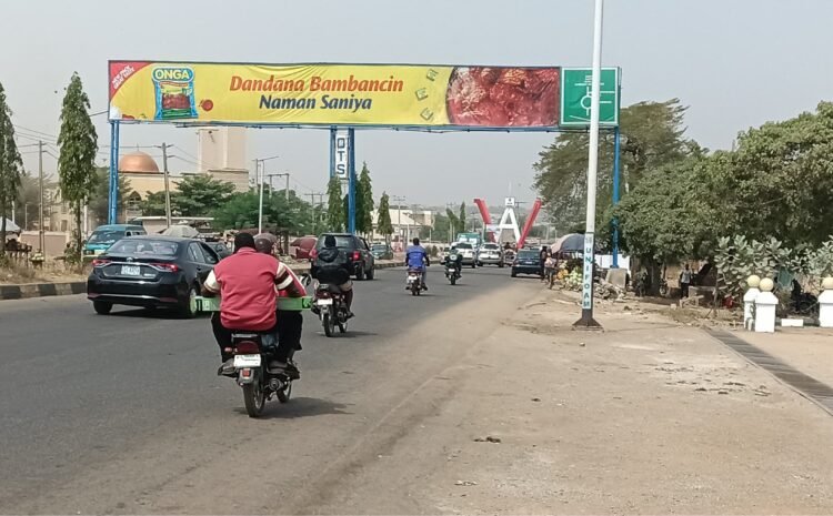 Along Kachia road by Railway station market FTF Command and Sabo